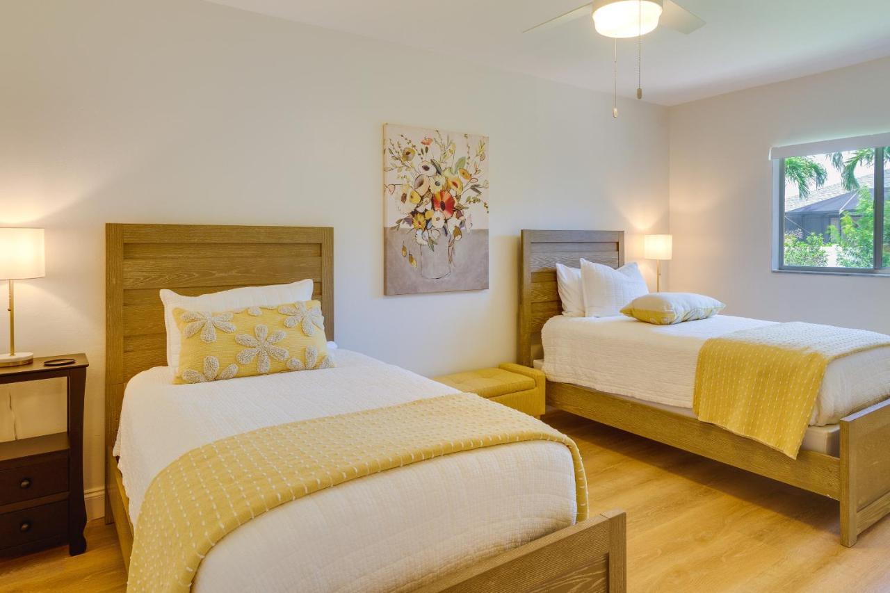 Pet-Friendly Cape Coral Vacation Rental With Lanai! Bagian luar foto